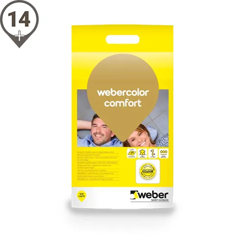 Spárovací hmota – webercolor comfort