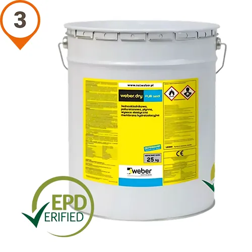 weberdry PUR seal